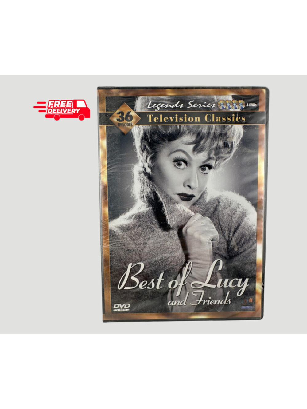 Best of Lucy and Friends DVD 4-Disc Set New Sealed Mill Creek 36 Episodes